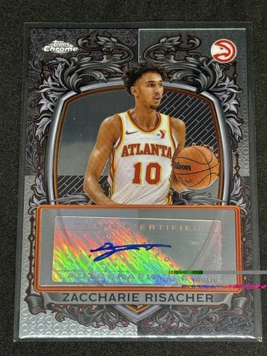 2025 Topps Signature Zaccharie Risacher Base (RAW)