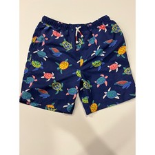 Mini Boden Boys Navy Blue Sea Turtle Print Sw...