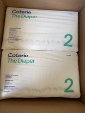 Coterie Diapers Size 2 10-16 lbs 2Packs 31 Diapers/Pack 850001807579 62 Total 