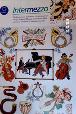 Kreuzstich  Intermezzo - Musikinstrumente zum Auszählen -  farbig