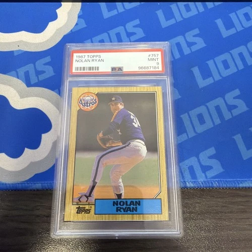 1987 Topps - Nolan Ryan #757 Astros HOF PSA 9