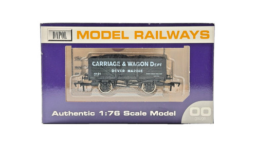DAPOL SPUR 00 - WAGEN & WAGEN DEPT DOVER MARINE WAGON 4121 (LIMITED EDITION) | Zustand: Used