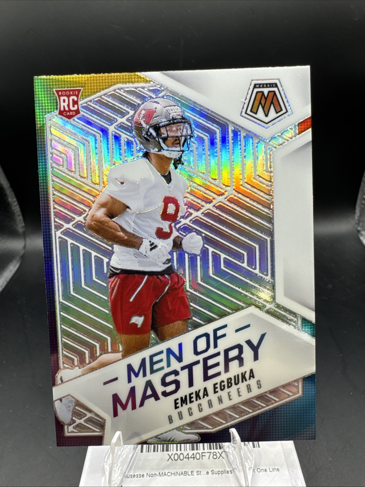 EMEKA EGBUKA - ROOKIE (RC) - MEN OF MASTERY - 2025 MOSAIC FOOTBALL - #15