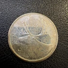 Canada 1964 - 25 Cent Quarter Canadian Coin - 80% Silver Ka109