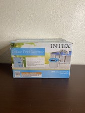 Intex Deluxe Wall Mount Surface Skimmer Basket Pool Cleaner 28000E 