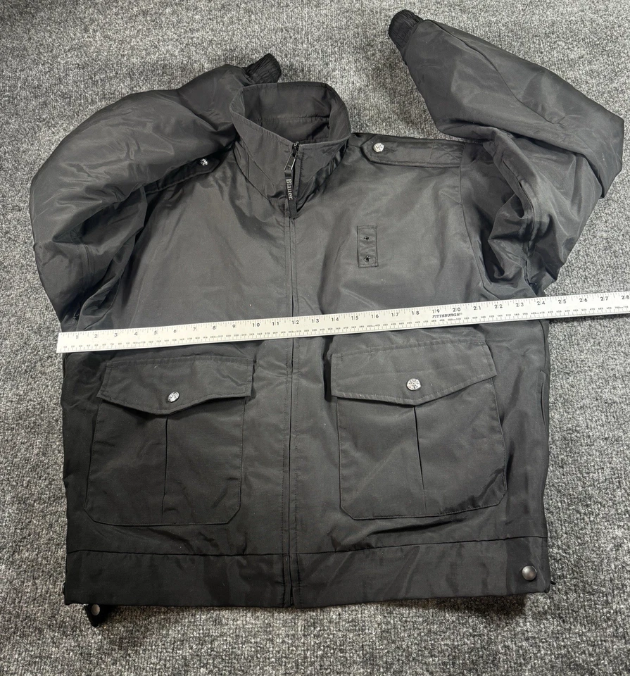 Blauer Men's B.Dry 3-Season Jacket Men's Size Large Black Bomber Jacket coat - Image 4 of 4