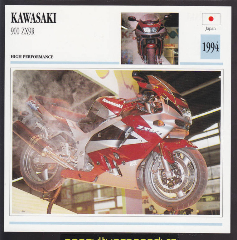 vintage an・an no.31 1989 Boxer Spartacus 893cc (Kawasaki ZX-7) Motorcycle Photo
