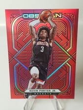2020-21 Panini Obsidian Eclipse Red Flood Kevin Porter Jr. 73 Houston Rockets