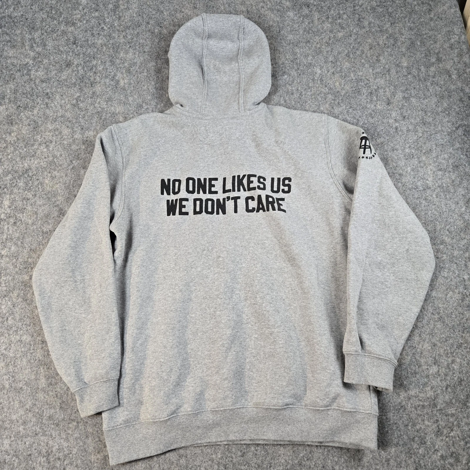 VETEMENTS Carhartt Sgabello da Bar Felpa con Cappuccio Uomo Grande Grigio Vestibilità Larga Pesante Comfort Abbigliamento da Lavoro