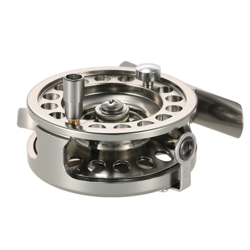 Gear ratio 1:1 Fly Fishing Reel Aluminum Alloy Fly Reel Smooth Ice Fishing Reel - Picture 23 of 25