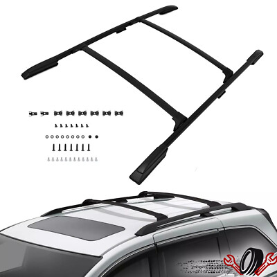 Black Roof Rack Cross Bar Side Rail  For Honda Odyssey 2018-2025 #08L04-THR-100