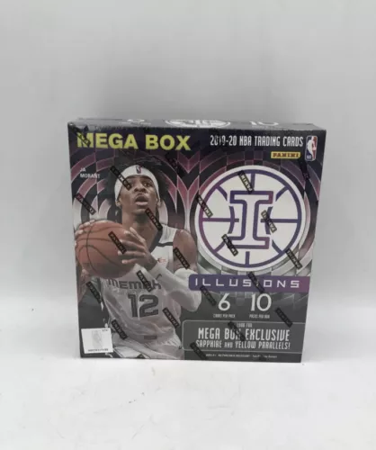  2019-20 Panini Illusions Basketball NBA Mega Box Brand New Sealed 