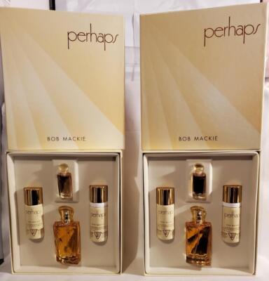 Pcs SETS PERHAPS BOB MACKIE 50ml PERFUME +6ml PARFUM++RARE