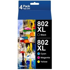 802XL Ink Cartridges for Epson 802XL Ink Cartridges for Epson 802 Ink Cartrid...