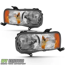 2001 2002 2003 2004 Ford Escape Headlights Headlamps Replacement Set Left+Right