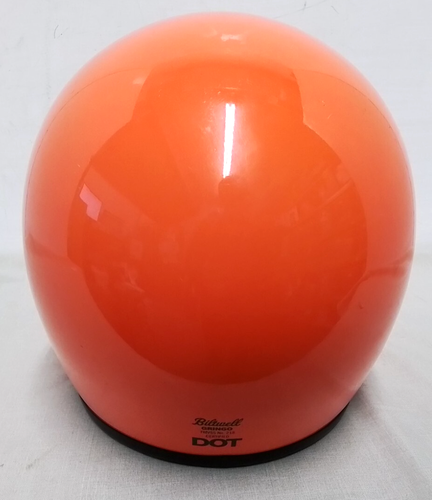 Biltwell Gringo Large Helmet - DOT Orange - Picture 4 of 11