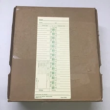 Lathem Time Company 1900L Time Cards - Pack Of 1000