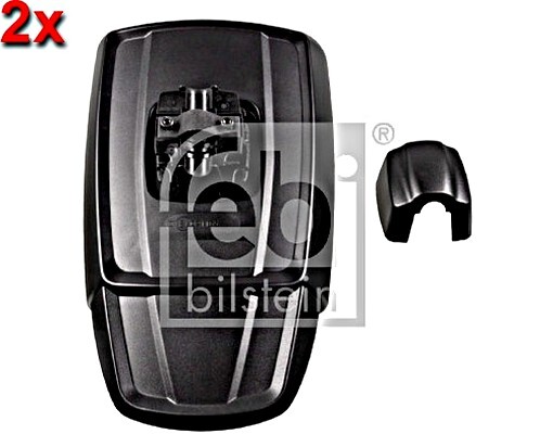FEBI 2x Mirror System Left Right For CLAAS FENDT VALTRA 17452496  
