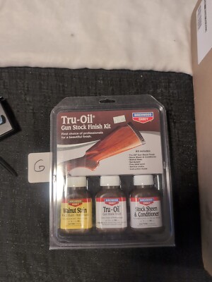 Birchwood Casey Tru-Oil Stock Finish Kit, Stain, Tru-Oil & Conditioner #BC-23801