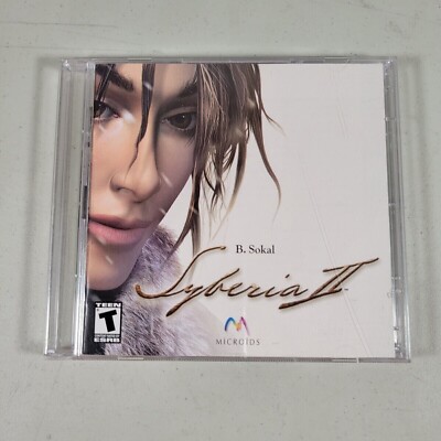 Syberia II PC Game 2004 2 Disc Set Rated T Windows XP Adventure 