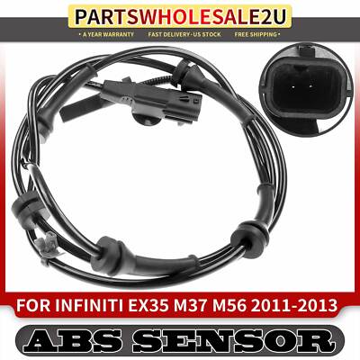 Front LH or RH ABS Wheel Speed Sensor for Infiniti EX35 M37 M56 3.5L 3.7L 5.6L