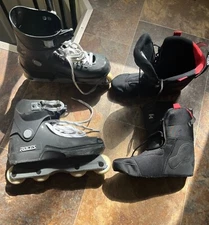 Roces M12 Aggressive Skates - UPGRADES: MyFit Recall liners, THEM street frames