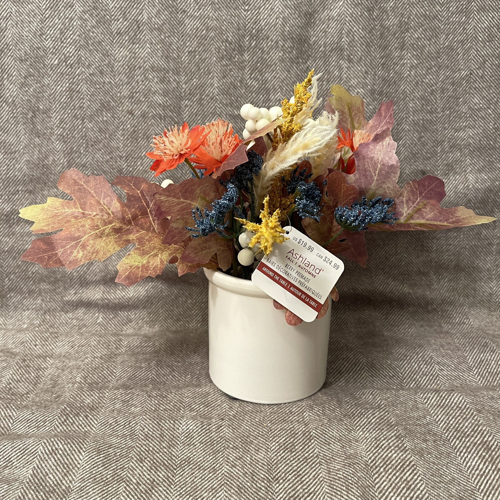 New! Michaels Ashland Fall Berry Premade Artificial Flowers 8" Tabletop Decor eBay