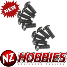 AXIAL AXIC0114 Hex Sckt ButtonHead M3x8mm Black Oxide (10) : 1/18 Capra UTB18