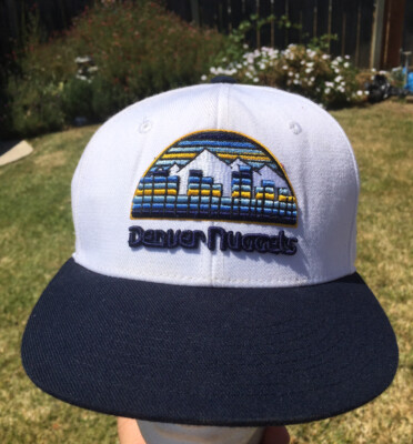 Vintage Denver Nuggets Old School Logo fitted 7-1/8 Zephyr 32/5