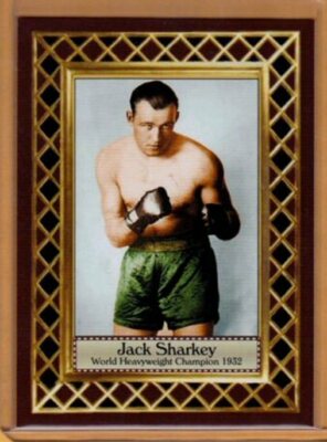 Jack Sharkey World Heavyweight Champ / Fan Club serial #/300 / FREE SHIP / NM+
