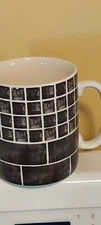 222fifth Jumbo Mug 20 Oz. "Subway Tile"
