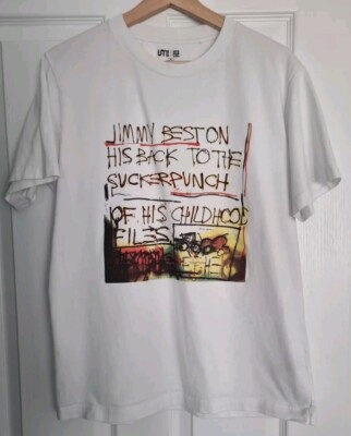 Uniqlo - Jean Michel Basquiat - NYC POP ICONS Größe MEDIUM Top Zustand 