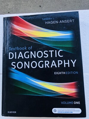 Textbook of Diagnostic Sonography : volume One by Sandra L. Hagen-Ansert 2017