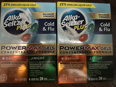 alka seltzer cold and flu day and night 2 pack