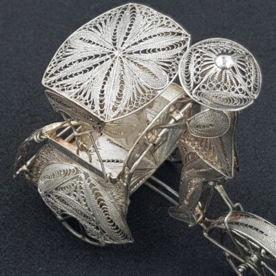 Vintage FOLK ART ペルー 銀細工　 Silver925　リャマ Amazon.co.jp: Vintage FOLK ART ペルー 銀細工 Silver925