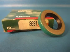Chicago Rawhide CR 8691 Single Lip Oil Seal - Solid, 0.875 in Shaft, 1.437 in OD