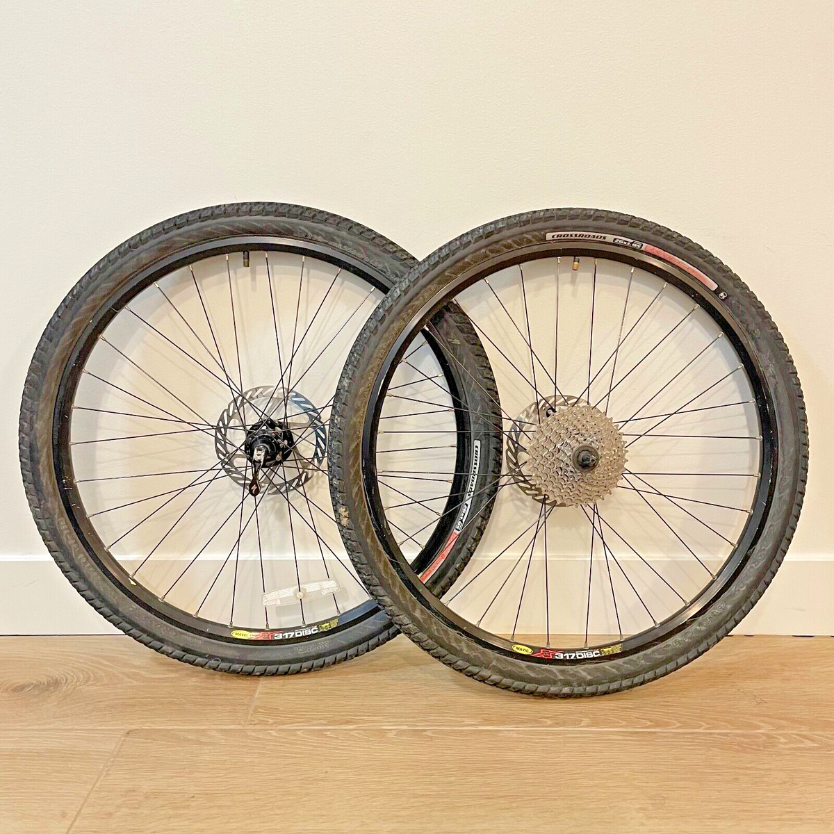 MAVIC MX317 BICYCLE WHEELS SET DISC 26