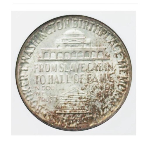 USA Booker T. Washington Commemorative Half Dollar 1946D ANACS MS65 - Picture 3 of 3
