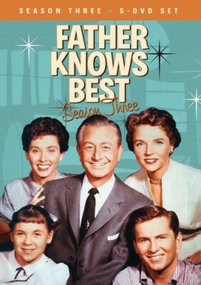 Father Knows Best: Season 3, DVD NTSC, Closed-captioned, Black &