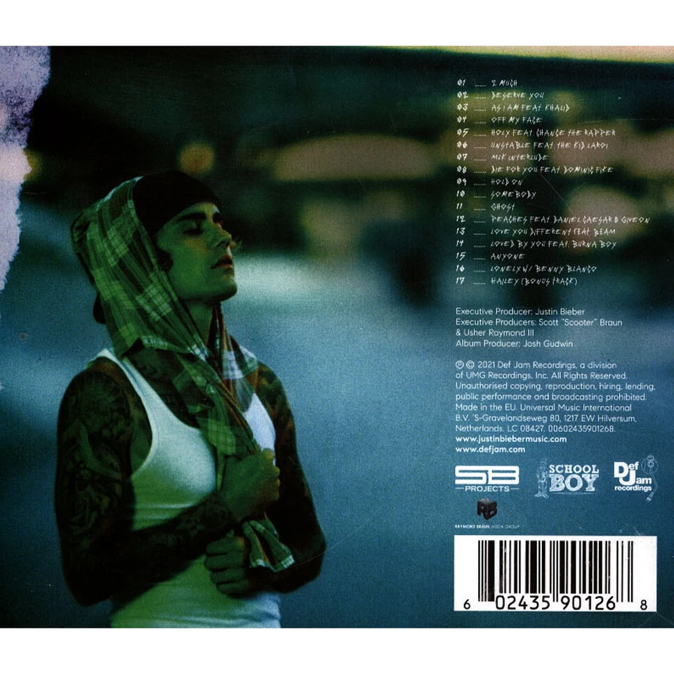 Justin Bieber - Justice Alternate Cover Ii + Bonus Tracks (2021 - EU - Original) - Bild 2 von 2