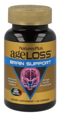 Natures Plus AgeLoss Brain Support   60 Kapseln (963,55 EUR/kg)