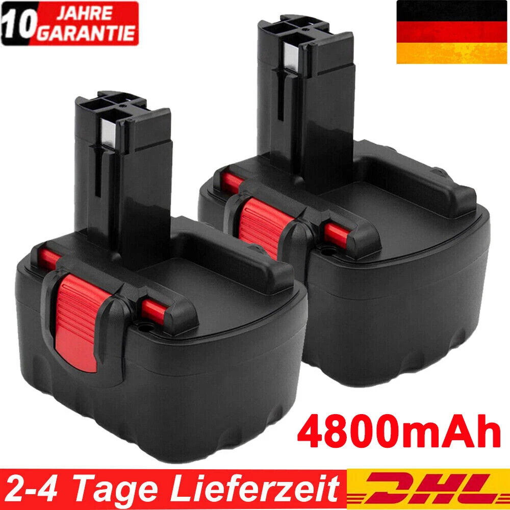 2x Bosch Original BAT140 Akku 14,4V 4,8Ah NiMH –  Produktbild-Vorschau 3