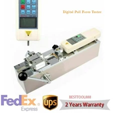 Digital Pull Force Tester 500N Push Force Gauge Manual Horizontal Tensile Test