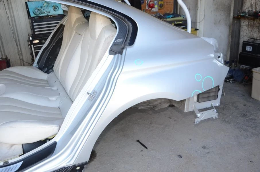 BMW 640I Gran Coupé 2013-2019 conductor cuarto trasero izquierdo panel corte conjunto Foto 3 de 4