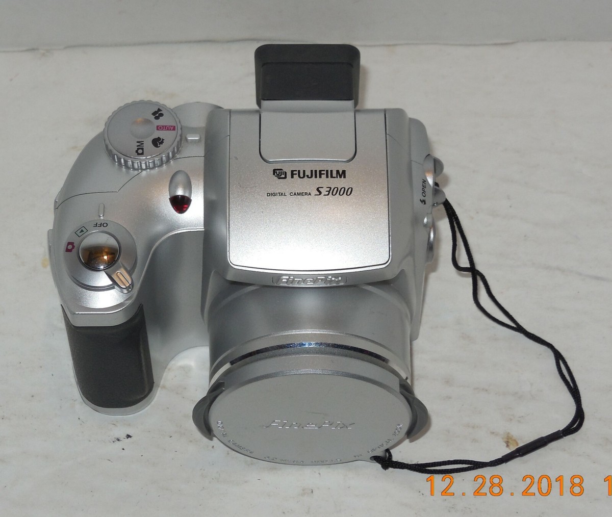 Fujifilm FinePix S Series S3000 3.2MP Digital Camera - Silver