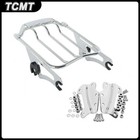 Chrome Luggage Rack 4 Point Docking Hardware Fits For Harley Street Glide 09 13
