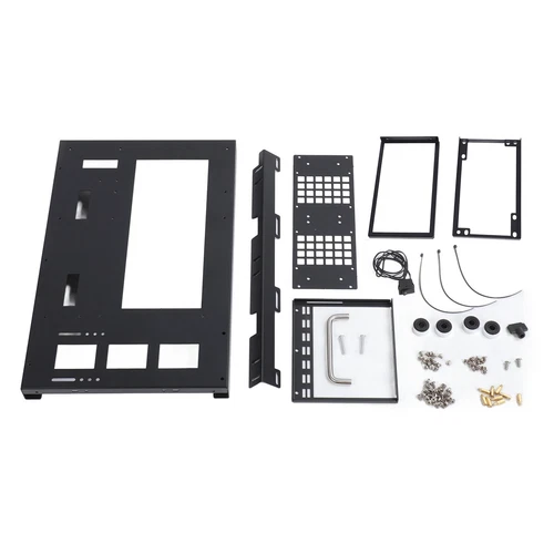 New DIY Computer Motherboard Case Rack Powerful Cooling Steel Plate ATX M ATX IT