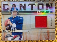 ELI MANNING 2009 PLAYOFF ABSOLUTE MEMORABILIA PRIME # 10/50 = EBAY 1/1 ELI'S #10