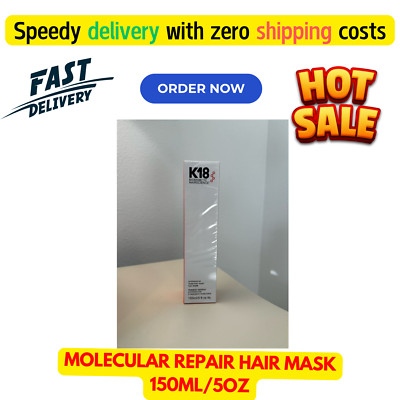 K18 Biomimetic Hairscience Pro Molecular Repair Hair Mask - 150ml / 5 oz - BOX