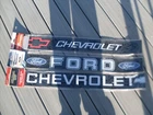 Vintage SUNSHIELD FORD .CHEVRROLET WINDSHEILD 3M MOTORSPORT CHEVY